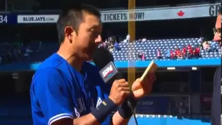 I AM JAPANESE! - Munenori Kawasaki's Post Game Interview