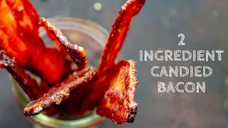 2 Ingredient Baked Brown Sugar Candied Bacon