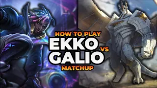 Ekko vs Galio Matchup