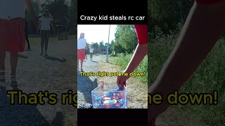 Crazy kid Steals RC Car