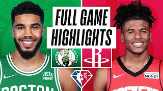 Boston Celtics vs. Houston Rockets Full Game Highlights | NBA Season 2021-22