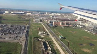 British Airways Airbus A320 flight Landing at Rome Fiumicino | London Heathrow  to Fiumicino Roma