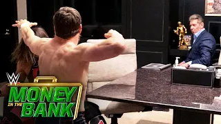 AJ Styles and Daniel Bryan brawl in Mr. McMahon’s office: WWE Money in the Bank 2020 (WWE Network)