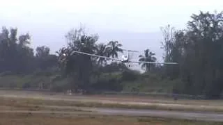 Landing and Takeoff by 15 Year Old Pilot Kenji Mori Mastering the Hawaiian Skies on Grob 109 B