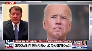 Senator Rounds on Fox News: President Biden Made a Very Serious Mistake That Cost American Lives