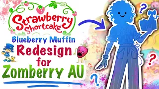 Blueberry Muffin Redesign Speedpaint for the Zomberry Apocalypse AU