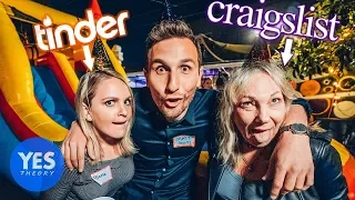 Throwing a Party for Strangers from the Internet!! (Craigslist,Tinder and Bumble)