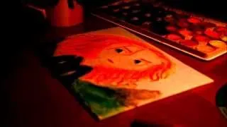 Painting Merida from Brave- Time Lapse