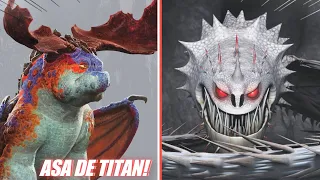 5 DRAGÕES Poderosos que são ASA DE TITAN e Ninguém Sabia!