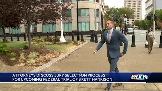 Attorneys discuss jury selection process for federal trial of Brett Hankison