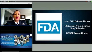 2021 FDA Science Forum: Main Session and Keynote