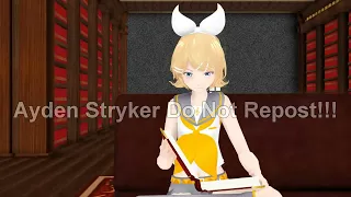 [MMD Talkloid] A day in the library (Discord Request)