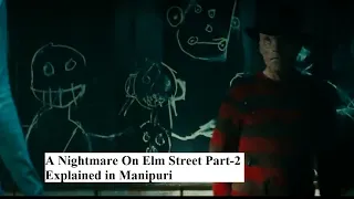 A Nightmare on Elm Street Part 2 Explained in Manipuri | Horror Movie Explained in Manipuri | 2023