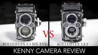 Rolleiflex 2.8F vs Rolleiflex 3.5 MX-EVS Review