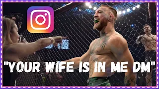 Dustin Poirier's Wife in Conor McGregor's DMs for 38 seconds