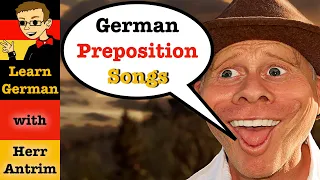 German Prepositions Songs: Accusative, Dative, & Two-Way Prepositions