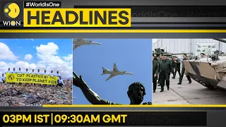 Kyiv downs long-range Russian bomber jet | Russia's Shoigu visits military plant | WION Headlines