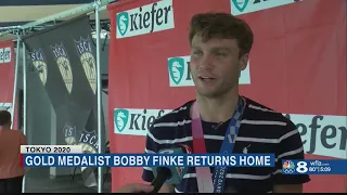 Tampa Bay’s Bobby Finke returns home a two-time gold medalist