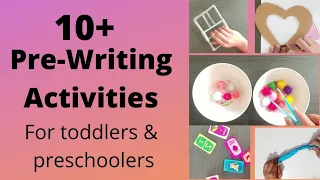 Pre-writing activities for children | pre writing skills