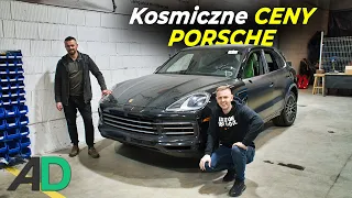 Naprawa PORSCHE CAYENNE - 20 tysięcy za kilka części z ASO? / z Copart do Blacharza!