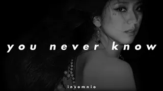 blackpink - you never know (𝒔𝒍𝒐𝒘𝒆𝒅 𝒏 𝒓𝒆𝒗𝒆𝒓𝒃)
