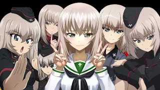 Girls und Panzer but only with Erika