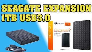 Распаковка и обзор внешнего жесткого диска Seagate Expansion 1TB USB3.0