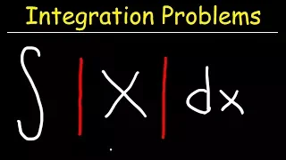 Integral of absolute value of x or abs(x)