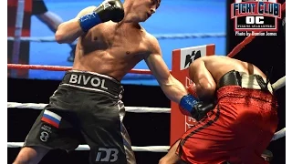 Dmitry Bivol 5-0 (5KO's ) vs Cleiton Conceicao 22-8 (18KO's)