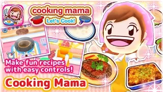 COOKING MAMA Let's Cook iOS / Android Gameplay Trailer