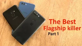 Samsung Galaxy A8+ vs OnePlus 5T vs Honor V10: Part 1