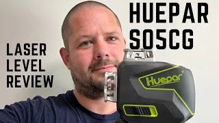 Huepar s04cg/cr laser level review