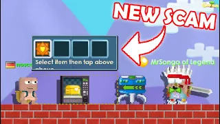 NEW VEND TRADE SCAM! [RIP DLS] OMG!! | GrowTopia