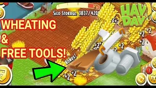 Hay Day Wheating! Free Expansion Tools to Upgrade Barn/Silo Fast!