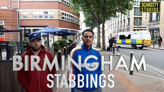 Birmingham Stabbings: Interview With Witness Who's Chased The Knifeman #exclusive #Scarcity