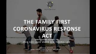 Family First Coronavirus Response Act (FFCRA)