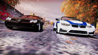 Ryan Cooper's BMW M4 vs Bull's Mercedes-Benz SLR McLaren (NFS MOST WANTED / BLACKLIST #2)