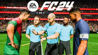 EA Sports FC 24 France vs Portugal PS5 Difficulté Ultime