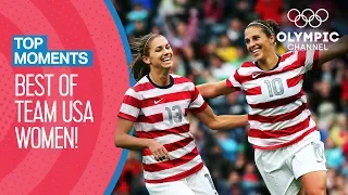 Best of Team USA Women's Football at the Olympics | Top Moments