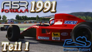 🏁😍 ASR Formula 1991 - Teil 1 (Benetton bis Ferrari) 😍🏁