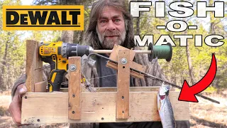 Dewalt Drill Automatic Fish Catcher | Catch & Cook Ice Fishing