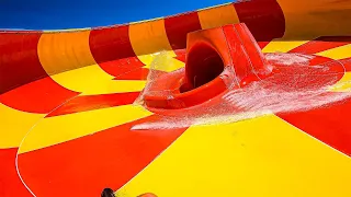 Tornado Waterslide at Sunset Aquapark