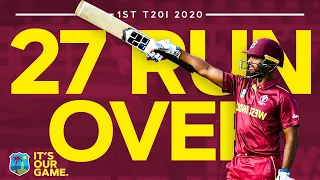 Pooran & Rutherford Combine for 27 Run Over! | West Indies v Ireland 1st T20I 2020