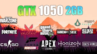 GTX 1050 2GB : Test in 12 Games in 2022 ft i3 10100F