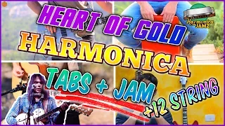 Heart of Gold: Jam Along w/ HARMONICA Tabs