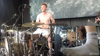 Chris Turner (Oceans Ate Alaska) Warped Tour 2016 drum cam