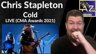 Embracing the Country Vibe: FIRST TIME REACTION to Chris Stapleton's 'Cold' LIVE!🤠 #CountryMusicLove