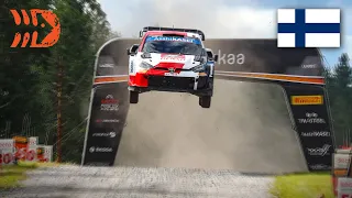 Best of WRC Rally Finland 2022 - Crashes, Action and Pure Sound