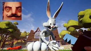 Hello Neighbor - My New Neighbor Bugs Bunny Act 4 Final Gameplay Walkthrough