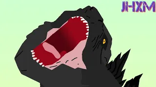 Legendary Godzilla VS Godzilla Minus One/ STICK NODES Animation